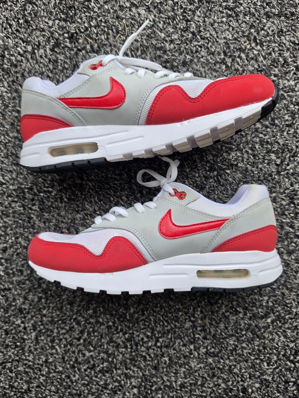 Nike Kids' Air Max Casual Sneakers - Red / Gray / White